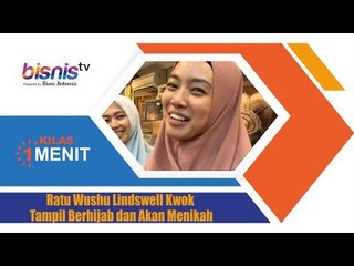 Ratu Wushu Lindswell Kwok Tampil Berhijab dan Akan Menikah