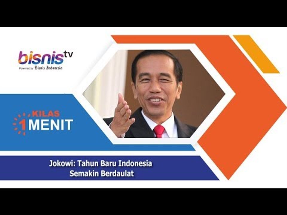 Jokowi: Tahun Baru Indonesia Semakin Berdaulat