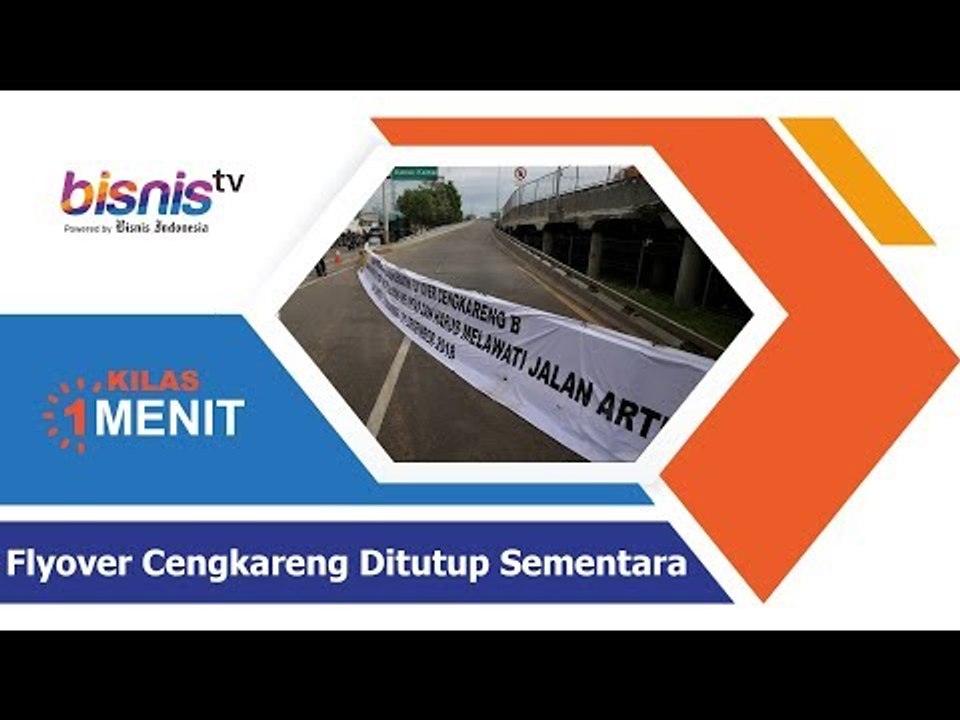 Flyover Cengkareng Ditutup Sementara