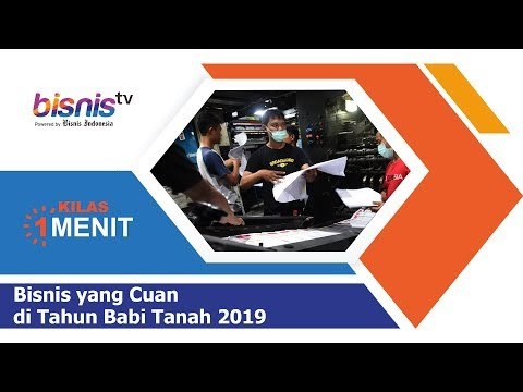 Bisnis yang Cuan di Tahun Babi Tanah 2019