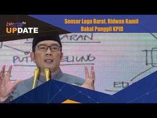 Sensor Lagu Barat, Ridwan Kamil Bakal Panggil KPID