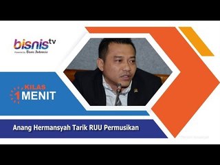 Anang Hermansyah Tarik RUU Permusikan
