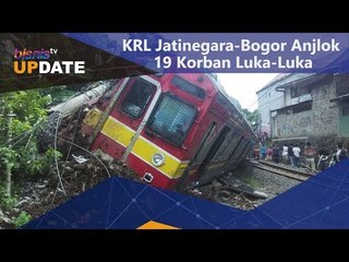 KRL Jatinegara - Bogor Anjlok, 19 Korban Luka-Luka