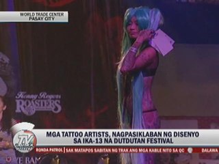 Spotlight on tattoo designs in Dutdutan Festival