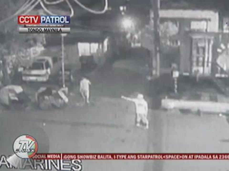 Tondo shooting caught on camera