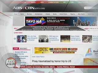 Pinay senior citizen recalls traumatic US trip