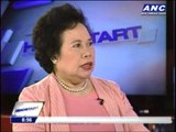 Miriam to PNoy: Give up your pork