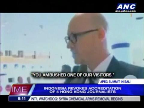 HK journalists kicked out of APEC for heckling PNoy
