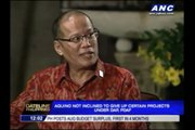 PNoy won't give up certain projects under DAP, PDAF