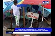 Zambo opens 30 evacuation sites for flood victims