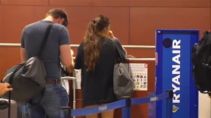 Segundo día de huelga de los tripulantes de cabina de Ryanair