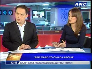 What red card to child labor means