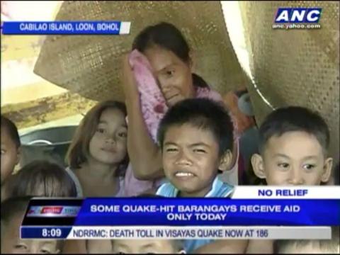 Some quake victims still waiting for aid