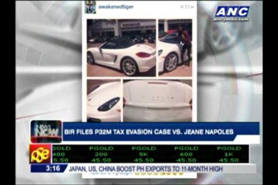 BIR files P32-M tax evasion case vs Jeane Napoles