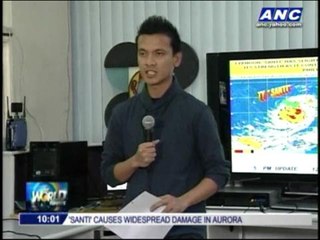 Descargar video: Typhoon Santi to exit PH on Sunday