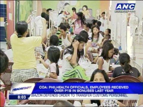 COA: PhilHealth officials, employees got over P1B in bonuses