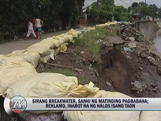 Download Video: Damaged breakwater in Noveleta causes floods