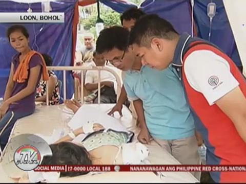 WATCH: Quake devastates, isolates Bohol town
