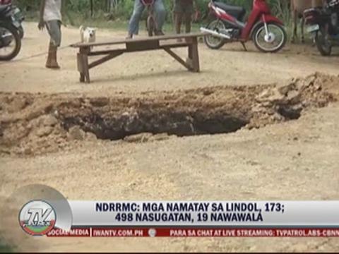NDRRMC: Death toll from quake rises to 173