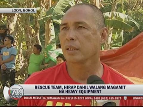 Aftershocks hamper search for Bohol landslide victims