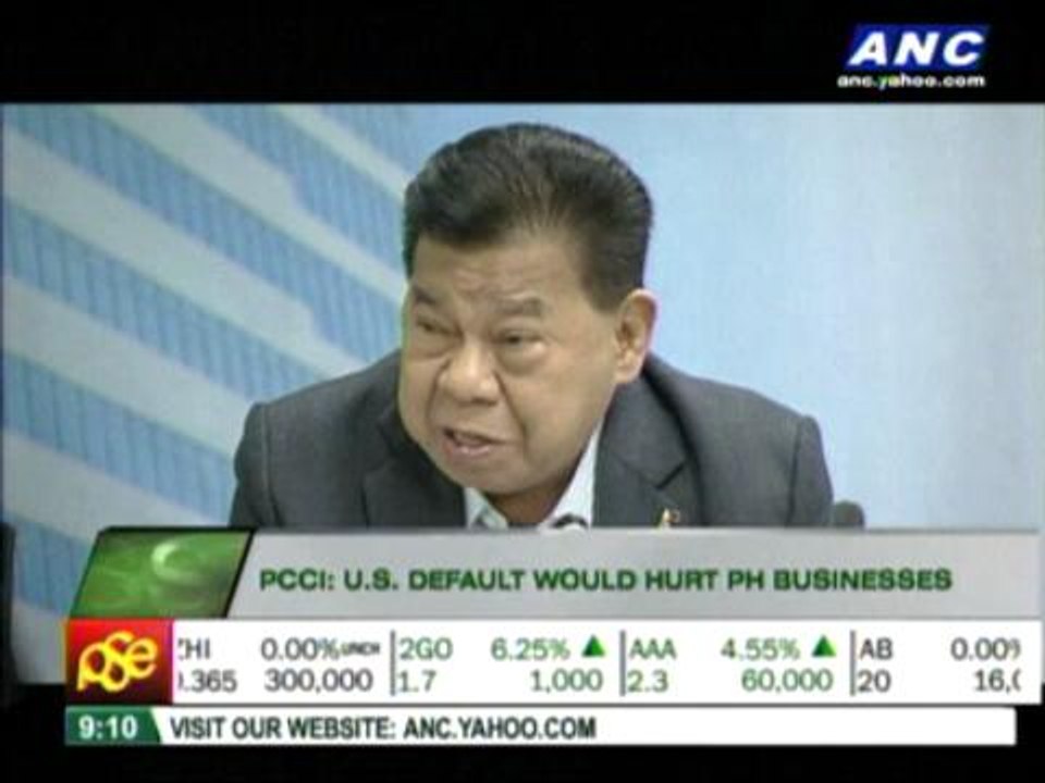 PCCI: US default would hurt PH businesses