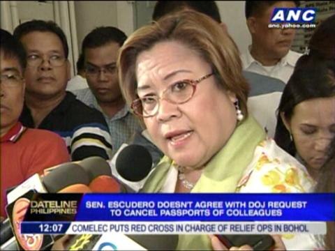 Will DFA cancel passports of pork scam suspects.