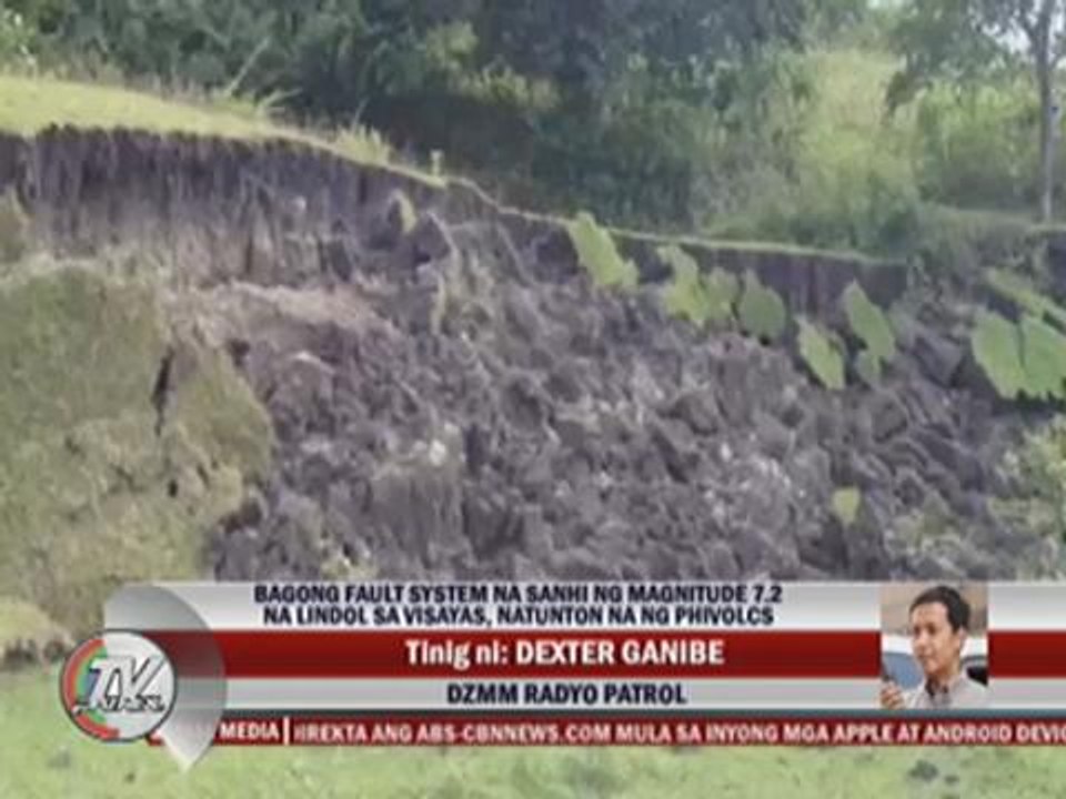LOOK: Phivolcs finds new fault system in Bohol