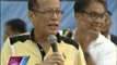 PNoy: Gov't addressing quake victims' needs