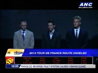 2014 Tour de France route unveiled