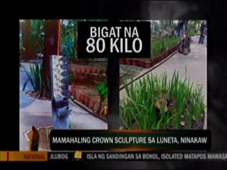 P500K bronze sculpture in Luneta stolen