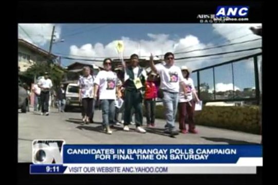Comelec expects 80% voter turnout in barangay polls