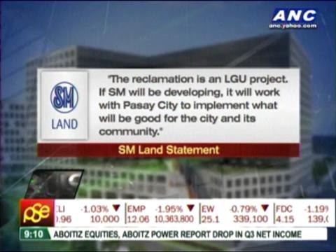 SM-Ayala battle for Pasay project simmers