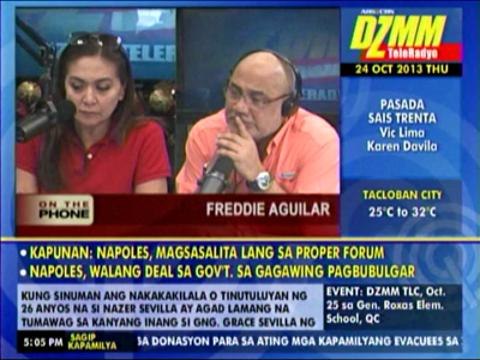 Freddie Aguilar on seduction raps: 'Haharapin ko'