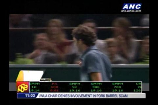 Federer secures place in world finals