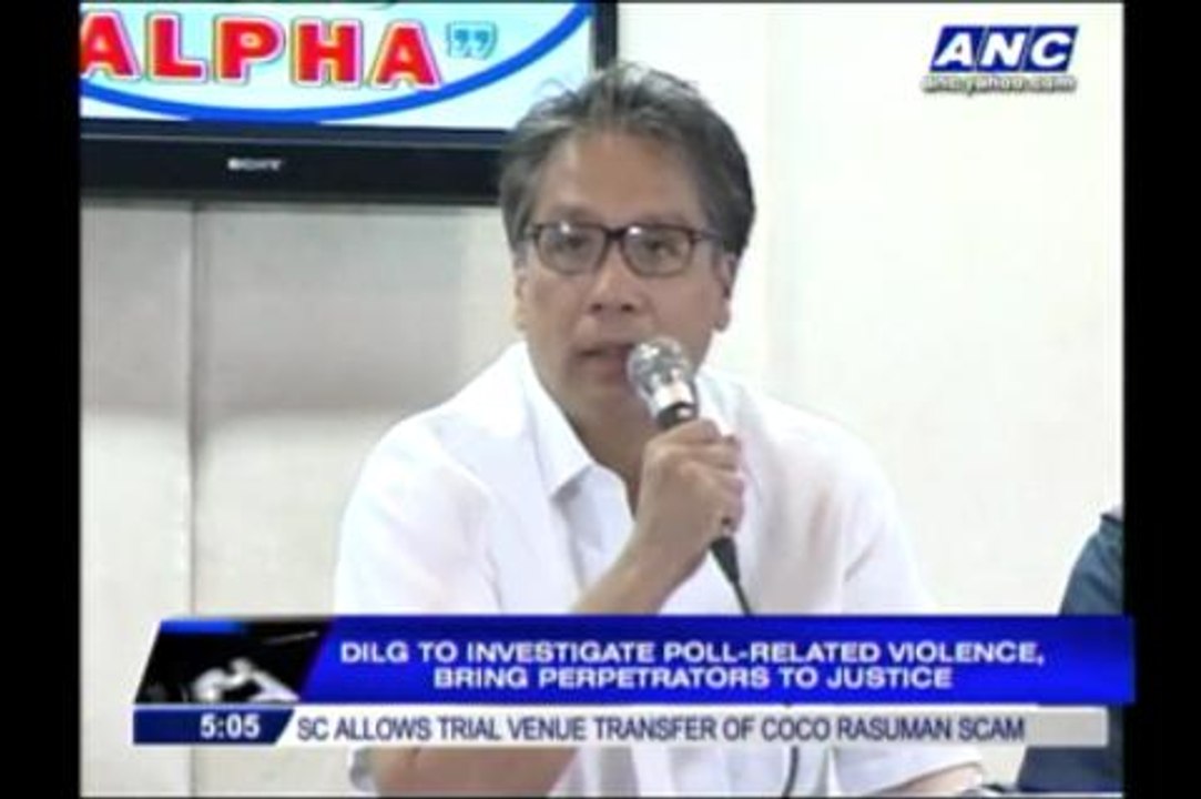 Mar Roxas targets election law violators