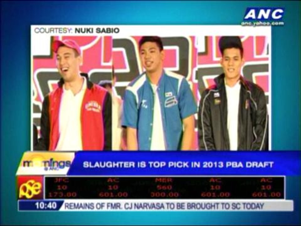 Ginebra takes Slaughter as top draft pick