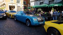 Trio of supercars in London's Covent Garden get parking tickets