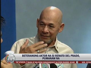 Actor Renato del Prado dies at 73