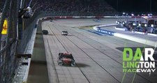Busch slams wall in final laps, Jones speeds to victory