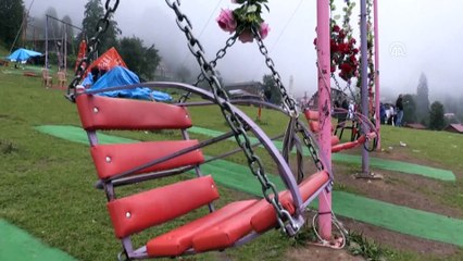 Ayder'de salıncaklar kaldırıldı - RİZE