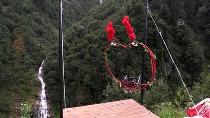 Ayder'de salıncaklar kaldırıldı