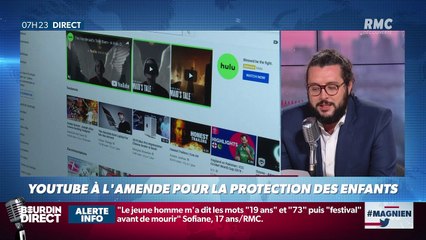 #Magnien, la chronique des réseaux sociaux : Youtube à l'amende pour la protection des enfants - 02/09