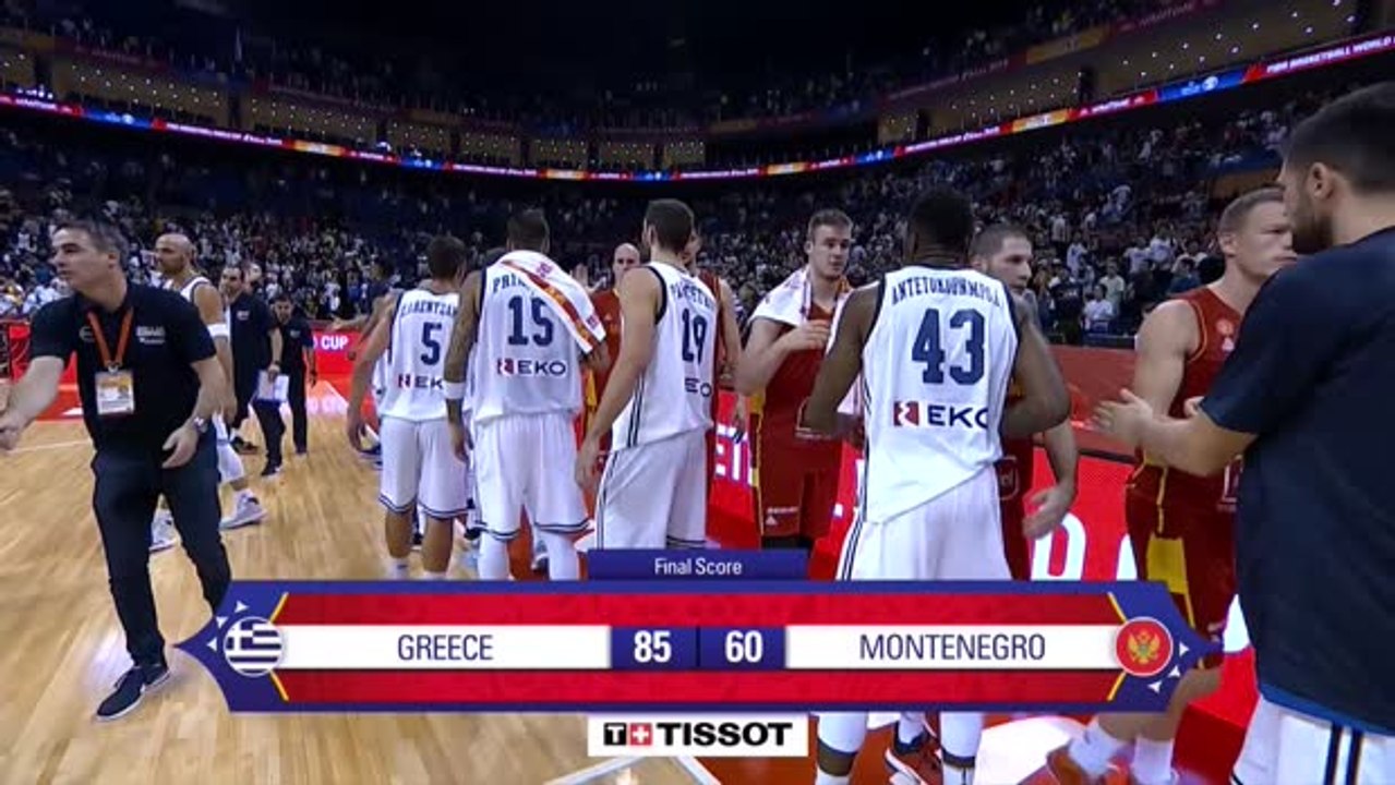 Yunani 85-60 Montenegro