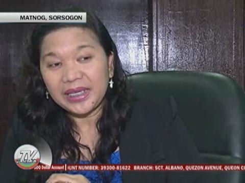 Trucks carrying relief goods stranded in Matnog