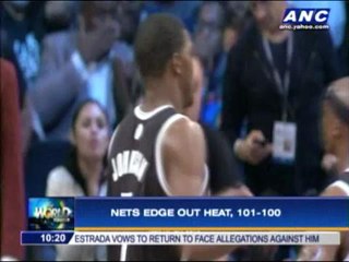 Nets edge out Heat