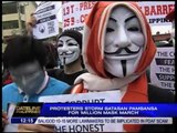'Guy Fawkes' protesters want pork barrel abolished