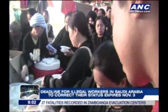 Undocumented OFWs in Saudi face arrest, deportation