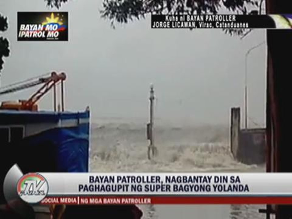 Bayan Patrollers share photos, videos of 'Yolanda' destruction