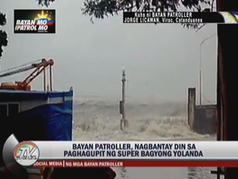 Bayan Patrollers share photos, videos of 'Yolanda' destruction
