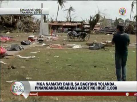 WATCH: First look at devastation in Tanauan, Leyte